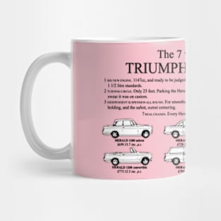 TRIUMPH HERALD - brochure Mug